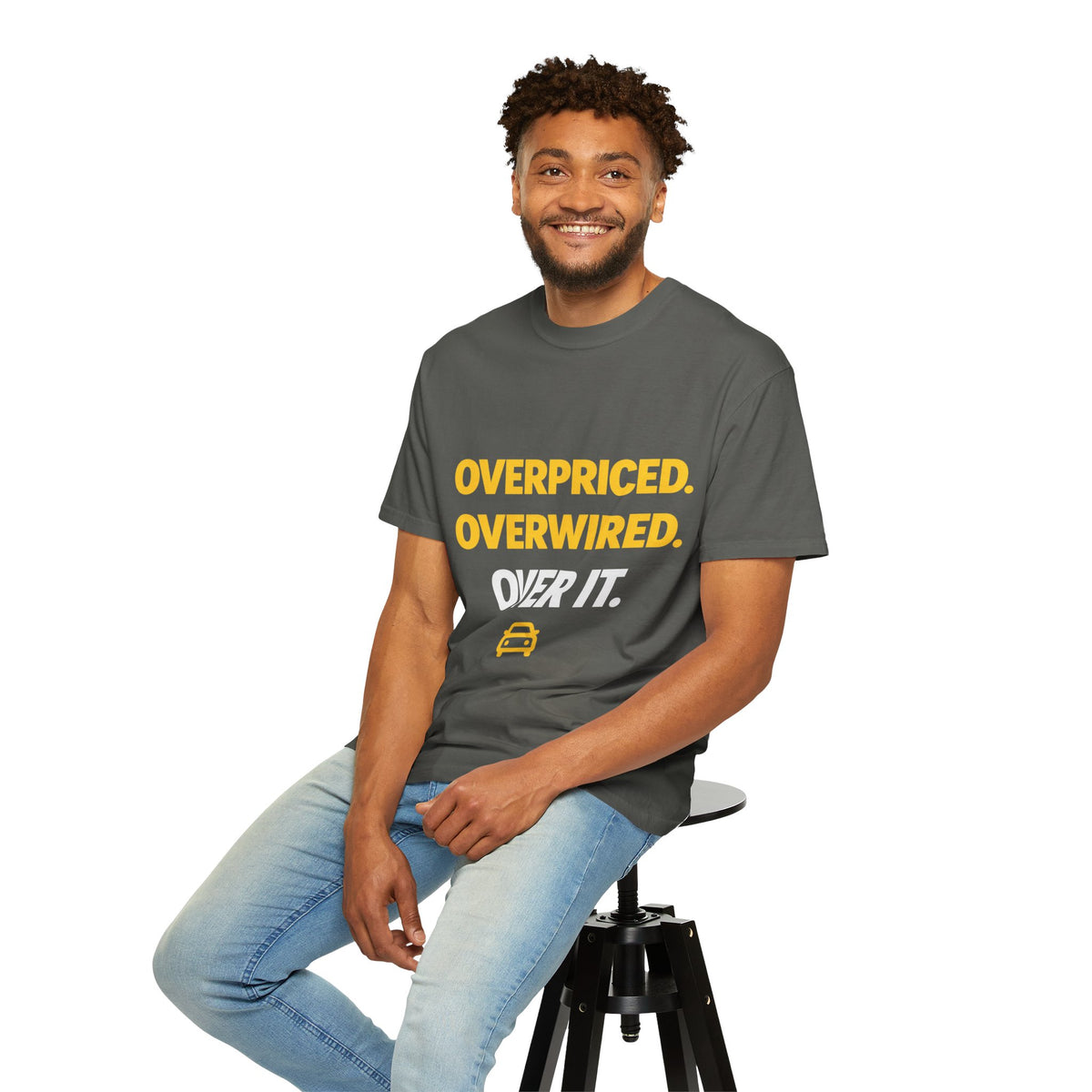 Overpriced Overwired Over It T-Shirt