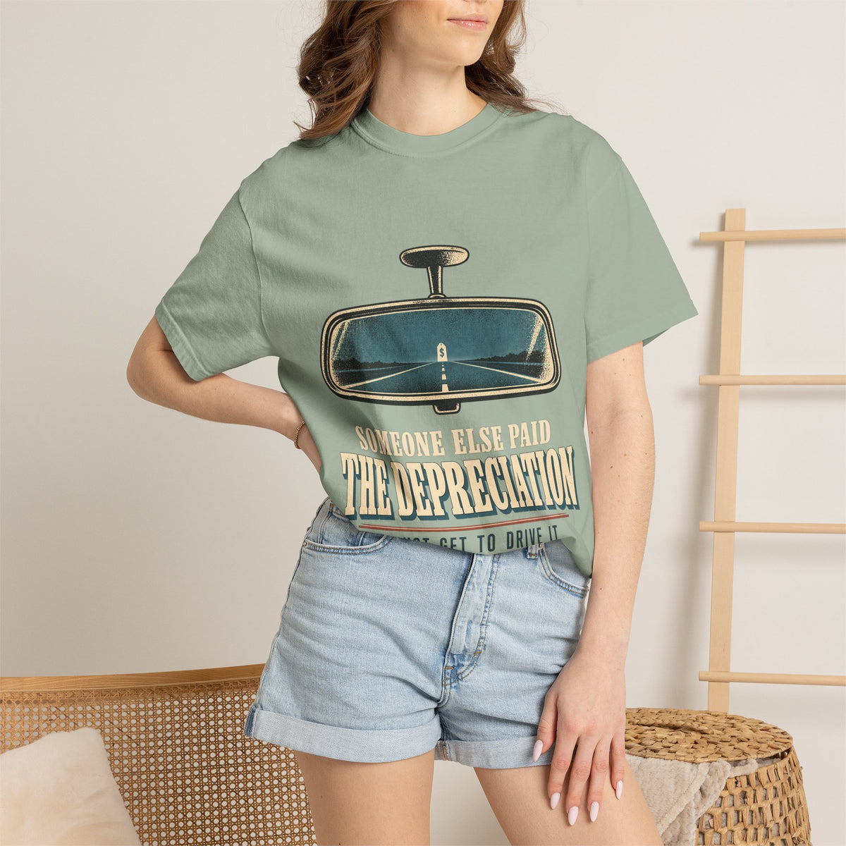 Someone Else Paid the Depreciation Vintage Car T-Shirt