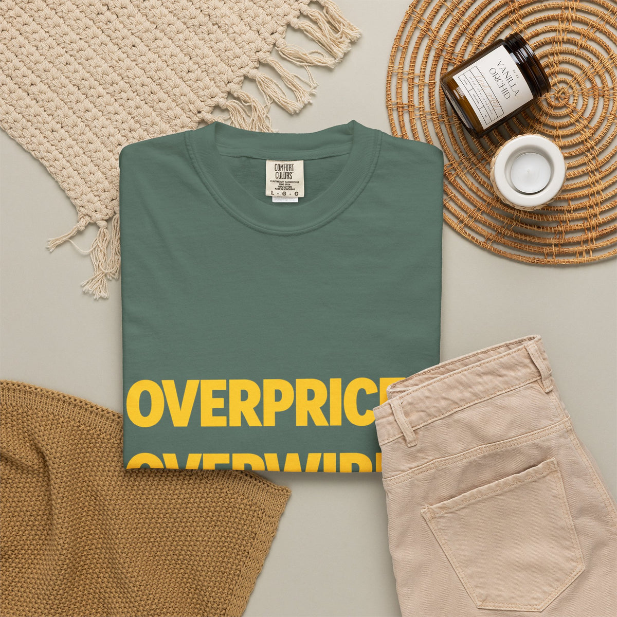 Overpriced Overwired Over It T-Shirt