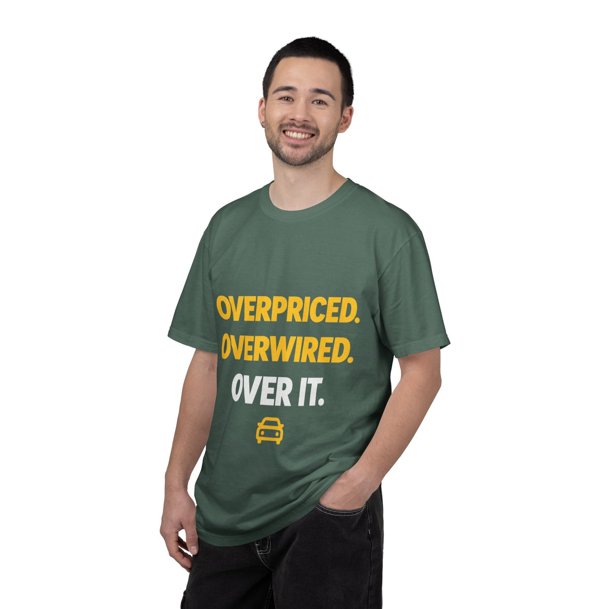 Overpriced Overwired Over It T-Shirt