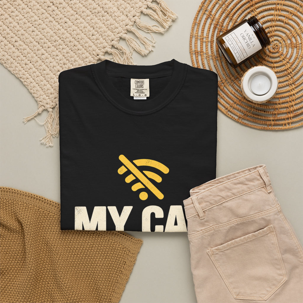 My Car Doesn’t Need Wi-Fi Funny Driving T-Shirt
