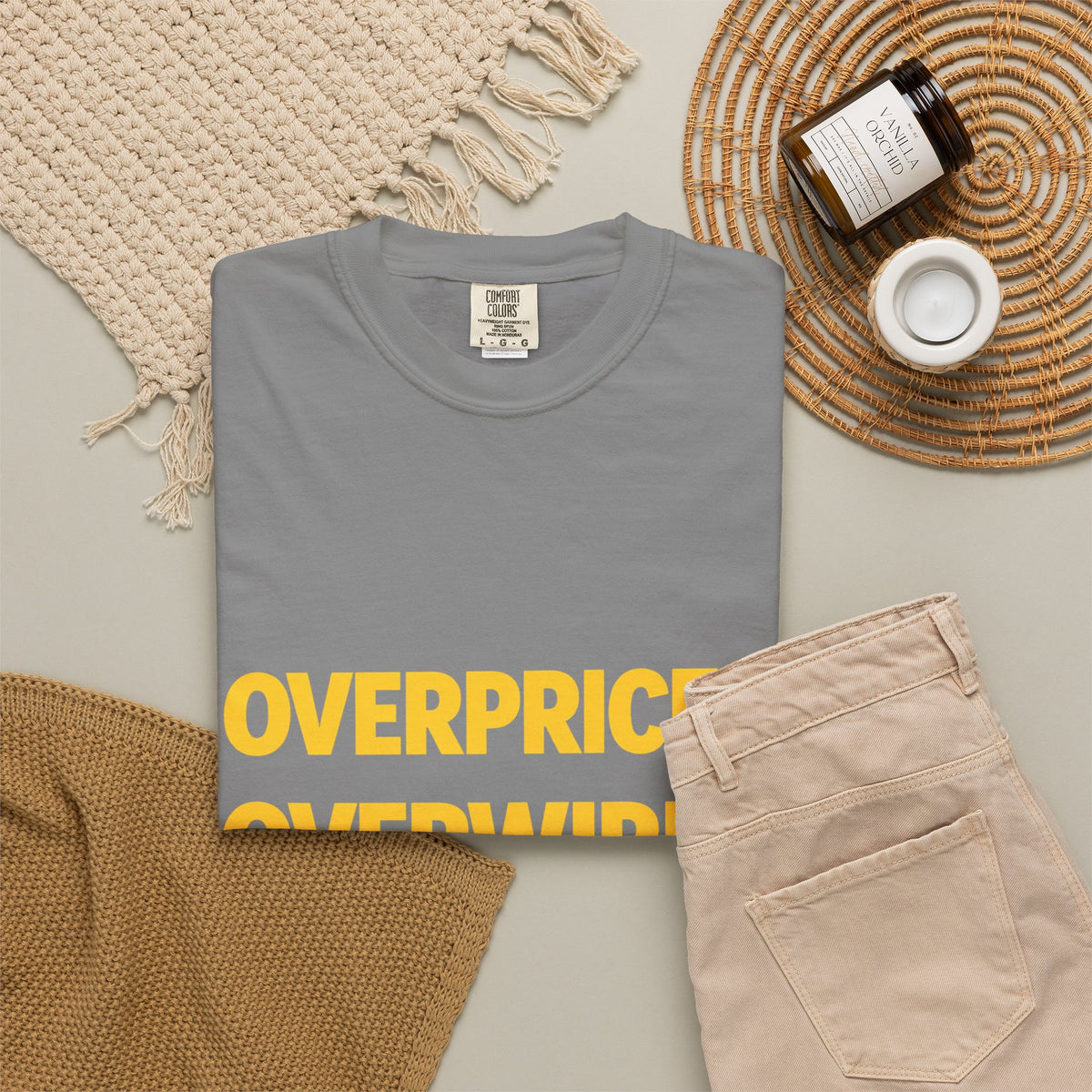 Overpriced Overwired Over It T-Shirt