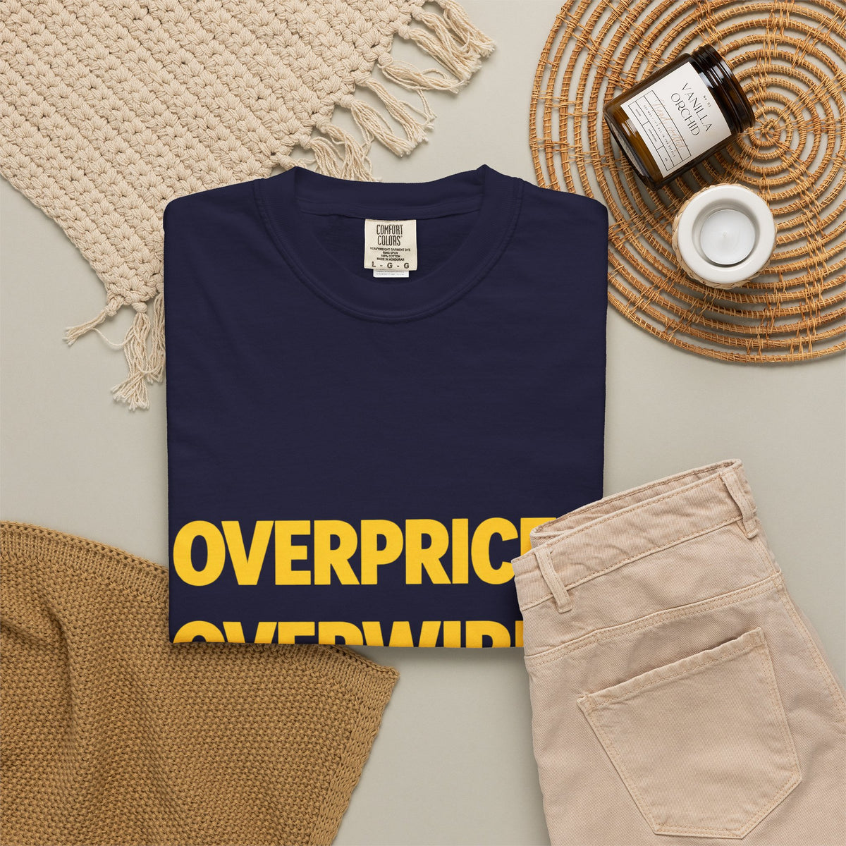 Overpriced Overwired Over It T-Shirt