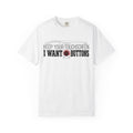 I Want Buttons T-Shirt — "Keep Your Touchscreen, I Want Buttons" Retro Control Tee