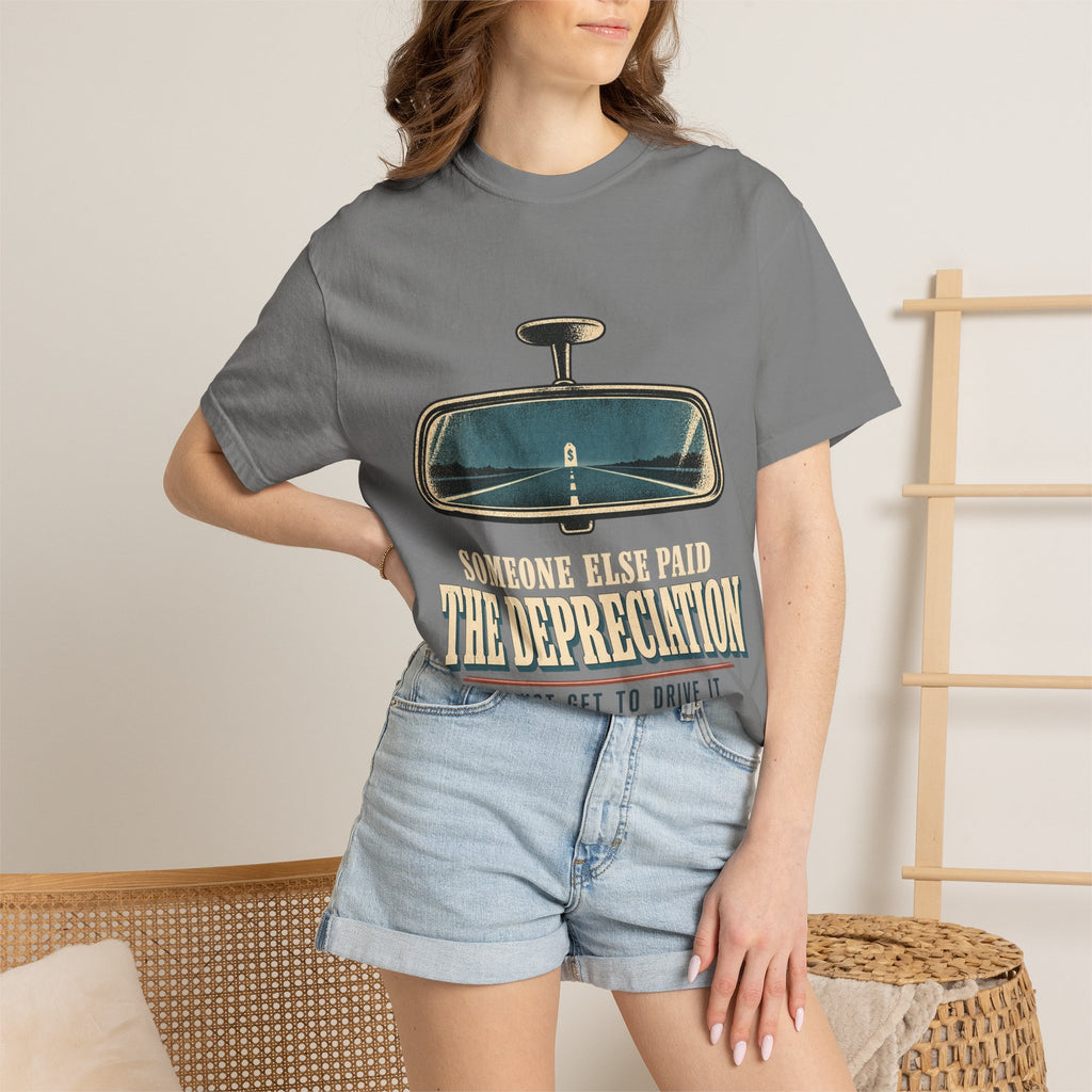 Someone Else Paid the Depreciation Vintage Car T-Shirt