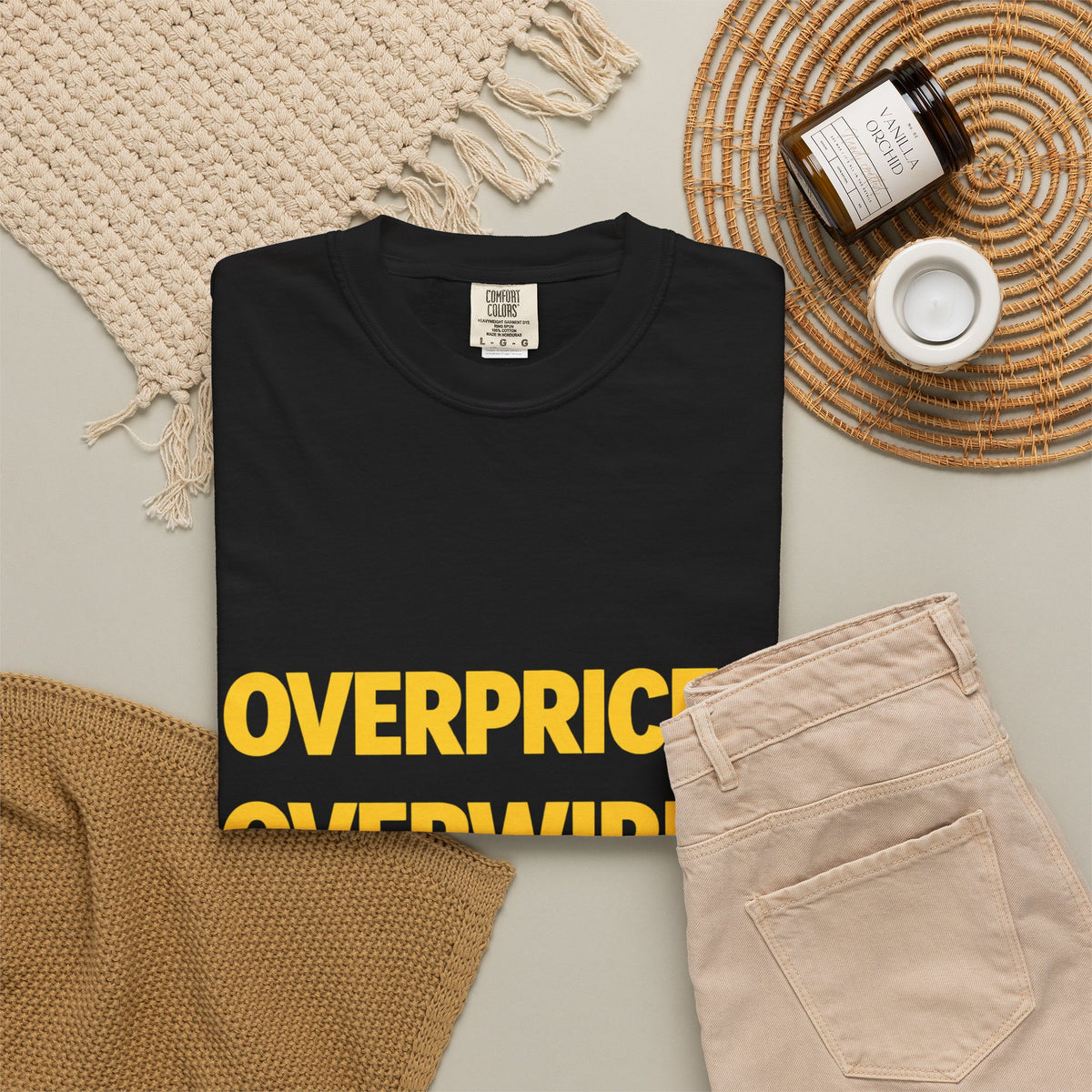 Overpriced Overwired Over It T-Shirt