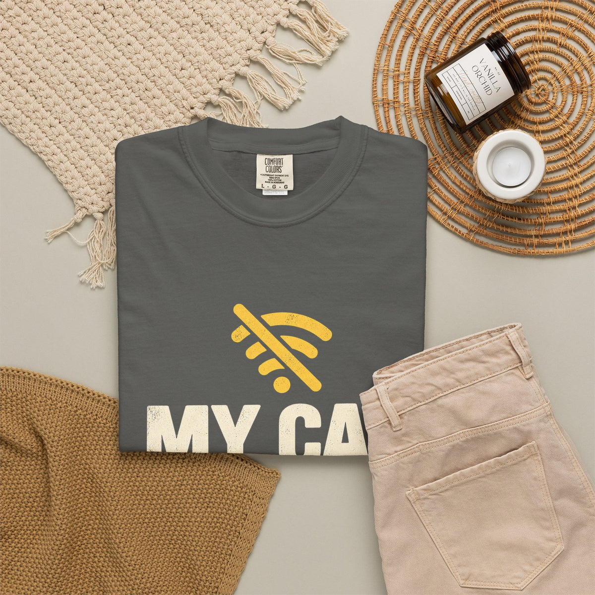 My Car Doesn’t Need Wi-Fi Funny Driving T-Shirt