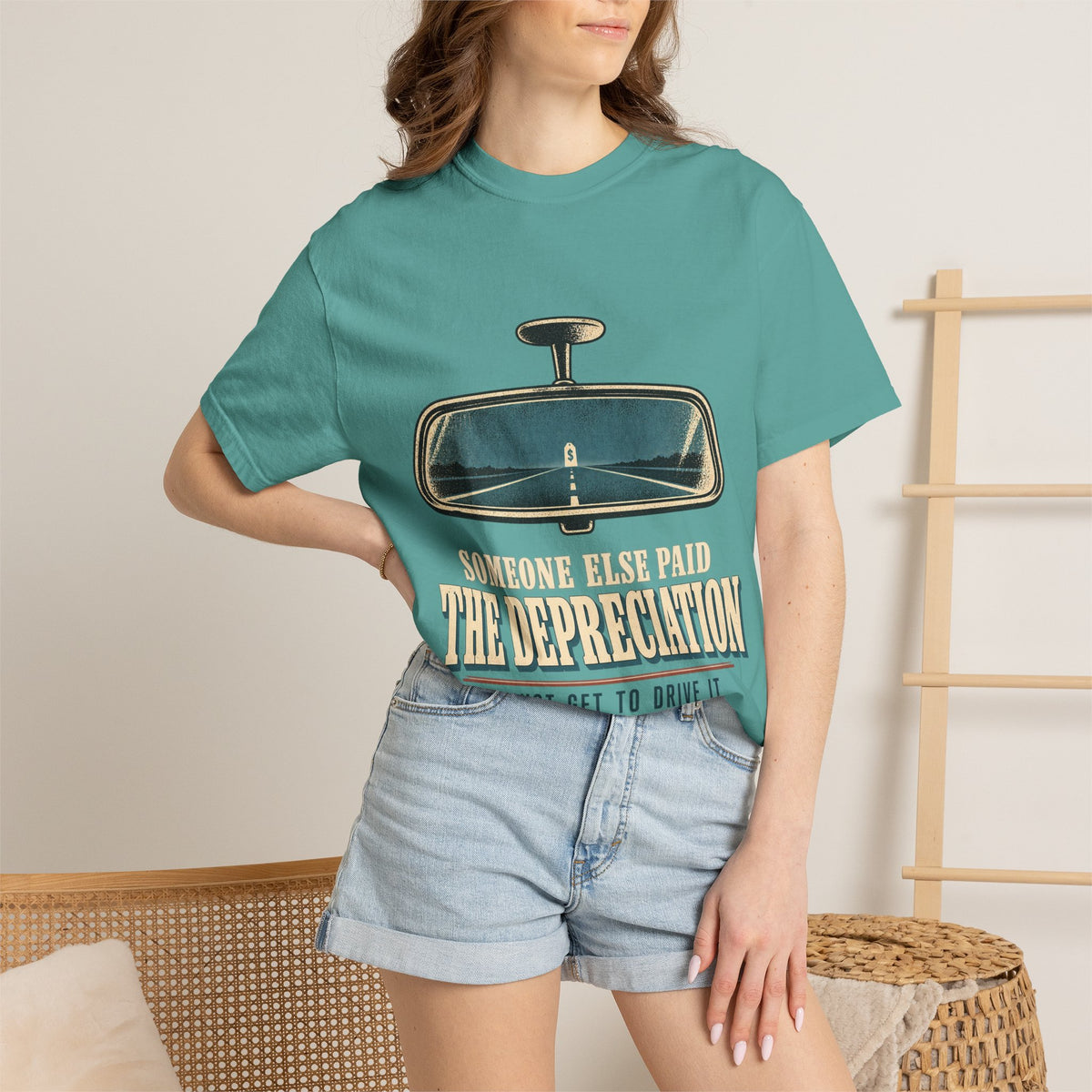 Someone Else Paid the Depreciation Vintage Car T-Shirt