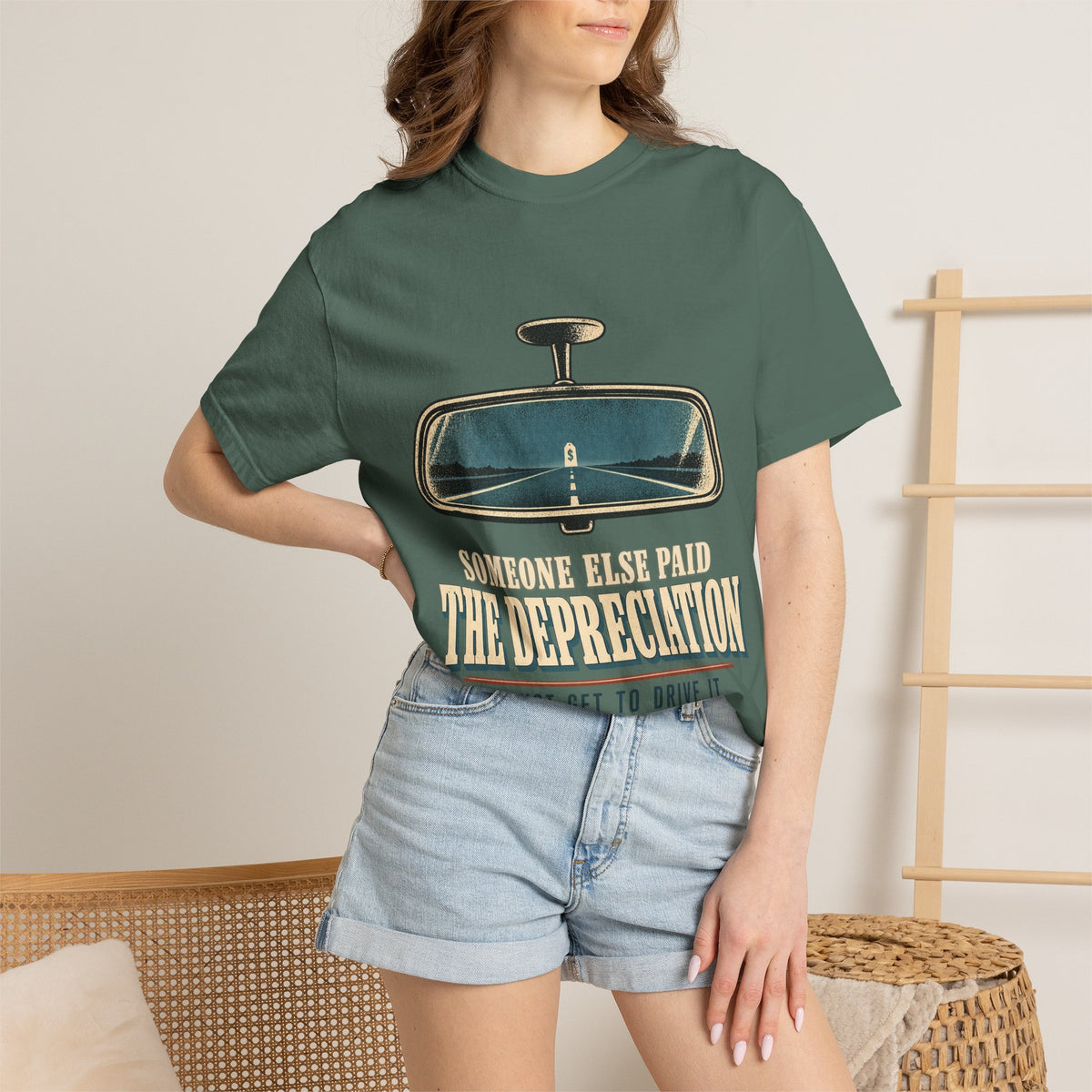 Someone Else Paid the Depreciation Vintage Car T-Shirt